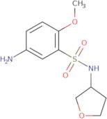 5-Amino-2-methoxy-N-(oxolan-3-yl)benzene-1-sulfonamide