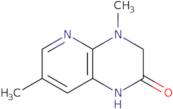 4,7-Dimethyl-1H,2H,3H,4H-pyrido[2,3-b]pyrazin-2-one