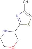 3-(4-Methyl-1,3-thiazol-2-yl)morpholine