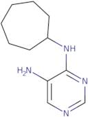 N4-Cycloheptylpyrimidine-4,5-diamine