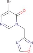 5-Bromo-3-(1,2,4-oxadiazol-3-ylmethyl)-3,4-dihydropyrimidin-4-one