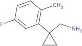 [1-(5-Fluoro-2-methylphenyl)cyclopropyl]methanamine