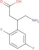 4-Amino-3-(2,5-difluorophenyl)butanoic acid