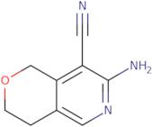 7-Amino-1H,3H,4H-pyrano[4,3-c]pyridine-8-carbonitrile