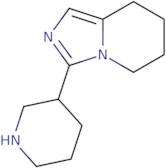 3-{5H,6H,7H,8H-Imidazo[1,5-a]pyridin-3-yl}piperidine