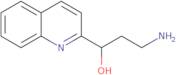 3-Amino-1-(quinolin-2-yl)propan-1-ol