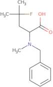 (S)-2-(benzyl(methyl)amino)-4-fluoro-4-methylpentanoic acid