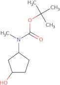 tert-Butyl N-[(1S,3S)-3-hydroxycyclopentyl]-N-methylcarbamate