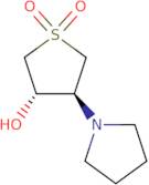 rac-(3R,4R)-3-Hydroxy-4-(pyrrolidin-1-yl)-1λ6-thiolane-1,1-dione