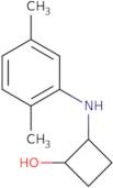 Trans-2-[(2,5-dimethylphenyl)amino]cyclobutan-1-ol