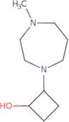 Trans-2-(4-methyl-1,4-diazepan-1-yl)cyclobutan-1-ol