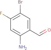 2-Amino-5-bromo-4-fluorobenzaldehyde