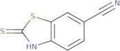 2-Mercaptobenzo[d]thiazole-6-carbonitrile