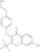 7-Hydroxy-3-(4-propyl-phenoxy)-2-trifluoromethyl-chromen-4-one