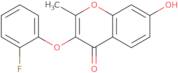 3-(2-Fluoro-phenoxy)-7-hydroxy-2-methyl-chromen-4-one