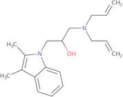 1-[Bis(prop-2-en-1-yl)amino]-3-(2,3-dimethyl-1H-indol-1-yl)propan-2-ol