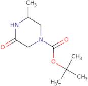 tert-Butyl 3-methyl-5-oxopiperazine-1-carboxylate