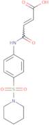 (2E)-4-Oxo-4-{[4-(piperidin-1-ylsulfonyl)phenyl]amino}but-2-enoic acid