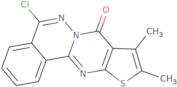 8-Chloro-13,14-dimethyl-15-thia-9,10,17-triazatetracyclo[8.7.0.0^{2,7}.0^{12,16}]heptadeca-1(17)...