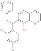 7-[(2,4-Dichlorophenyl)[(pyridin-2-yl)amino]methyl]quinolin-8-ol