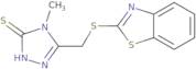 5-[(1,3-Benzothiazol-2-ylsulfanyl)methyl]-4-methyl-4H-1,2,4-triazole-3-thiol