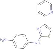 N-(4-Pyridin-2-yl-thiazol-2-yl)benzene-1,4-diamine