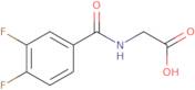 2-[(3,4-Difluorophenyl)formamido]acetic acid