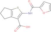 2-(Furan-2-amido)-4H,5H,6H-cyclopenta[b]thiophene-3-carboxylic acid