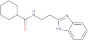 N-[2-(1H-1,3-Benzodiazol-2-yl)ethyl]cyclohexanecarboxamide