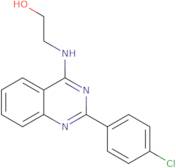 2-{[2-(4-Chlorophenyl)quinazolin-4-yl]amino}ethanol