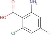 2-Amino-6-chloro-4-fluorobenzoic acid