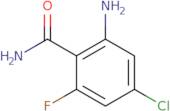 2-Amino-4-chloro-6-fluorobenzamide