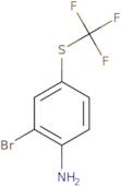 2-Bromo-4-[(trifluoromethyl)thio]aniline