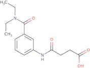 4-{3-[(Diethylamino)carbonyl]anilino}-4-oxobutanoic acid