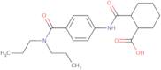 2-({4-[(Dipropylamino)carbonyl]anilino}carbonyl)-cyclohexanecarboxylic acid