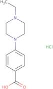 4-(4-Ethylpiperazin-1-yl)benzoic acid hydrochloride