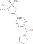 2-(Pyrrolidine-1-carbonyl)-5-(4,4,5,5-tetramethyl-1,3,2-dioxaborolan-2-yl)pyridine