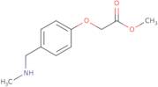 Methyl 2-{4-[(methylamino)methyl]phenoxy}acetate