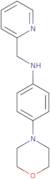 4-(Morpholin-4-yl)-N-(pyridin-2-ylmethyl)aniline