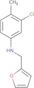 3-Chloro-N-(furan-2-ylmethyl)-4-methylaniline