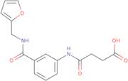 4-(3-{[(2-Furylmethyl)amino]carbonyl}anilino)-4-oxobutanoic acid