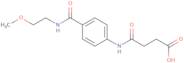 4-(4-{[(2-Methoxyethyl)amino]carbonyl}anilino)-4-oxobutanoic acid