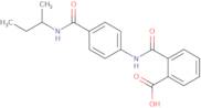 2-({4-[(Sec-butylamino)carbonyl]anilino}carbonyl)-benzoic acid