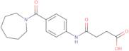 4-[4-(1-Azepanylcarbonyl)anilino]-4-oxobutanoicacid