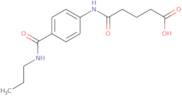 5-Oxo-5-{4-[(propylamino)carbonyl]-anilino}pentanoic acid