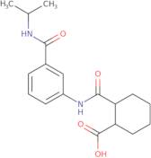 2-({3-[(Isopropylamino)carbonyl]anilino}carbonyl)-cyclohexanecarboxylic acid