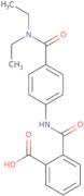 2-({4-[(Diethylamino)carbonyl]anilino}carbonyl)-benzoic acid