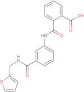 2-[(3-{[(2-Furylmethyl)amino]carbonyl}anilino)-carbonyl]benzoic acid