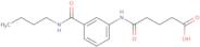 5-{3-[(Butylamino)carbonyl]anilino}-5-oxopentanoic acid