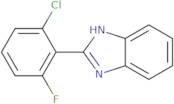 2-(2-Chloro-6-fluorophenyl)-1H-1,3-benzodiazole